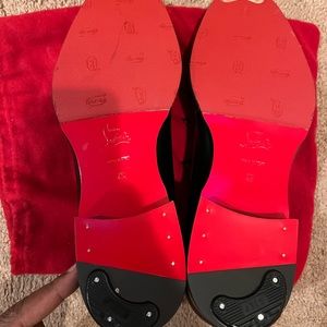 Brand new black Christian louboutin shoes! Sole/Heel protection added.